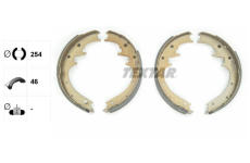 Sada brzdových čeľustí TEXTAR 91069700