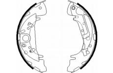 Sada brzdových čelistí TEXTAR 91070600