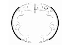 Sada brzdových čelistí, parkovací brzda TEXTAR 91074600