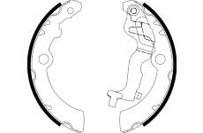 Sada brzdových čelistí TEXTAR 91075201