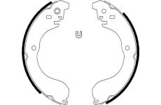 Sada brzdových čelistí TEXTAR 91076800