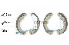 Sada brzdových čelistí TEXTAR 91077500