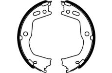 Sada brzdových čelistí, parkovací brzda TEXTAR 91077900