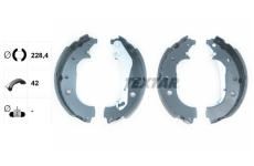 Sada brzdových čelistí TEXTAR 91081600