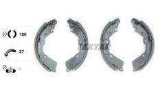 Sada brzdových čelistí TEXTAR 91083000