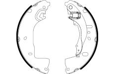 Sada brzdových čelistí TEXTAR 91088100