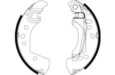 Sada brzdových čelistí TEXTAR 91088300