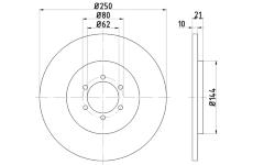 Brzdový kotouč TEXTAR 92013600