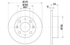 Brzdový kotouč TEXTAR 92019700