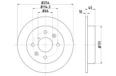 Brzdový kotouč TEXTAR 92028600