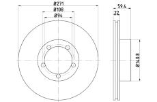 Brzdový kotouč TEXTAR 92032800