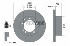 Brzdový kotouč TEXTAR 92040000