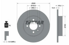 Brzdový kotouč TEXTAR 92064903