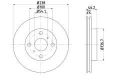 Brzdový kotouč TEXTAR 92067900