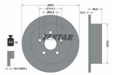 Brzdový kotouč TEXTAR 92144203