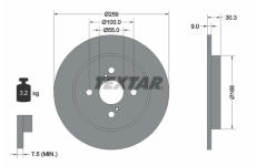 Brzdový kotouč Textar 92156300