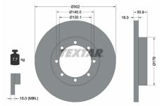 Brzdový kotouč TEXTAR 92230800