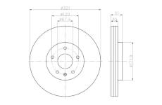 Brzdový kotouč TEXTAR 92253503