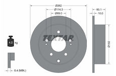 Brzdový kotouč Textar 92269403