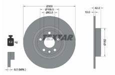 Brzdový kotouč TEXTAR 92293803