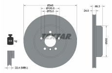Brzdový kotúč TEXTAR 92311905