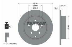 Brzdový kotouč TEXTAR 92314203