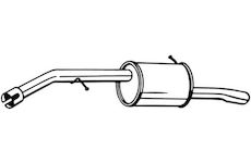 Zadní tlumič výfuku BOSAL 135-141