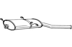 Zadní tlumič výfuku BOSAL 135-239