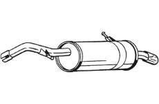 Zadni tlumic vyfuku BOSAL 135-713