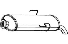 Zadní tlumič výfuku BOSAL 135-419