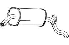Zadní tlumič výfuku BOSAL 185-045