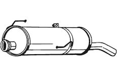 Zadní tlumič výfuku BOSAL 190-313