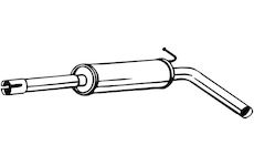 Střední tlumič výfuku BOSAL 220-015