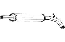 Střední tlumič výfuku BOSAL 233-539