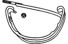 Drzak, vyfukovy system BOSAL 251-564