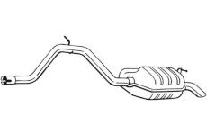 Zadní tlumič výfuku BOSAL 278-091