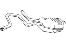 Zadní tlumič výfuku BOSAL 278-965