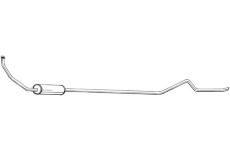 Stredný tlmič výfuku BOSAL 298-412