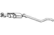 Filtr sazových částic, výfukový systém BOSAL 095-201