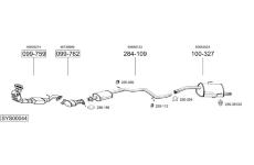 Výfukový systém BOSAL SYS00044