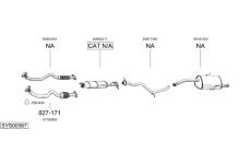 Výfukový systém BOSAL SYS00067