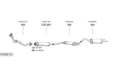 Výfukový systém BOSAL SYS00131
