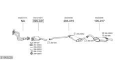Výfukový systém BOSAL SYS00225