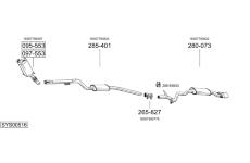 Výfukový systém BOSAL SYS00516