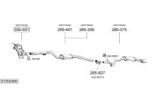 Výfukový systém BOSAL SYS00560