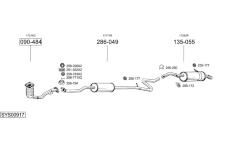 Výfukový systém BOSAL SYS00917