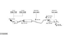 Výfukový systém BOSAL SYS00956