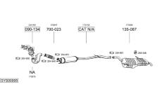 Výfukový systém BOSAL SYS00995