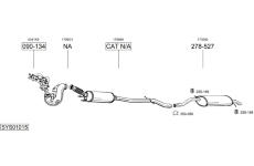 Výfukový systém BOSAL SYS01015