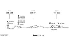 Výfukový systém BOSAL SYS01352